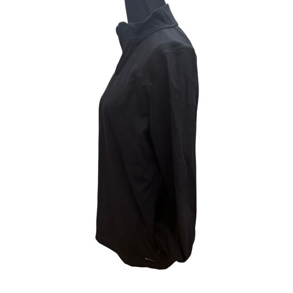 Mondetta Active Ribbed Quarter-Zip Pullover (Size L) NWOT Black - Picture 8 of 11